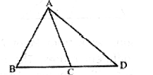 In the figure below, AB = AC = CD. If angle ADB = 20°, what is the value of angle BAD? content media