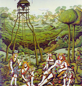 Denyse Willem, Un Goûter à la Campagne, d'après Google et le site de l'artiste