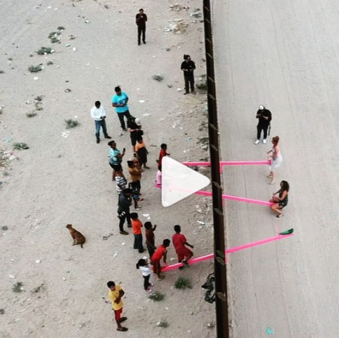 Team of Artists Installed Seesaws at US/Mexico Border