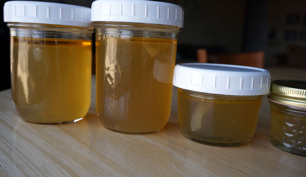 How To Make Bone Broth and My Favorite Glass Container For Freezing Broth