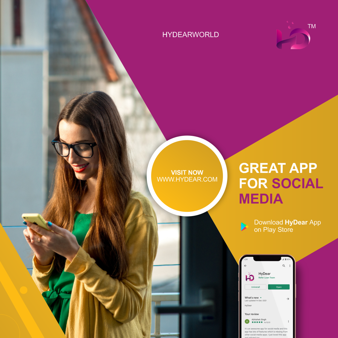 Great App for Social Media content media