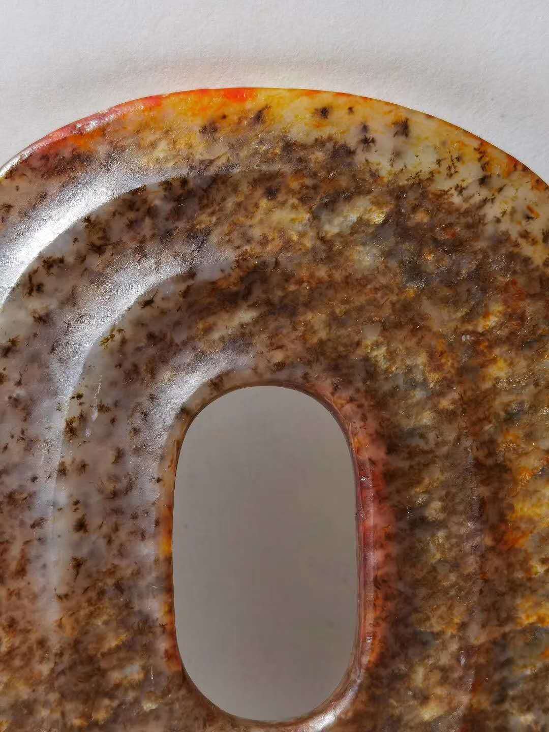 古玩鉴赏】红山文化玉器-玉璧| 南非百事通