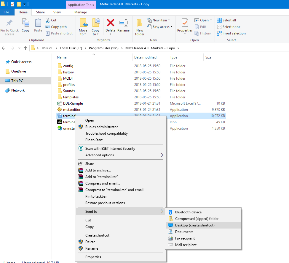 How to install multiple MT4 or MT5 terminal on the same PC|Eaproducer.com