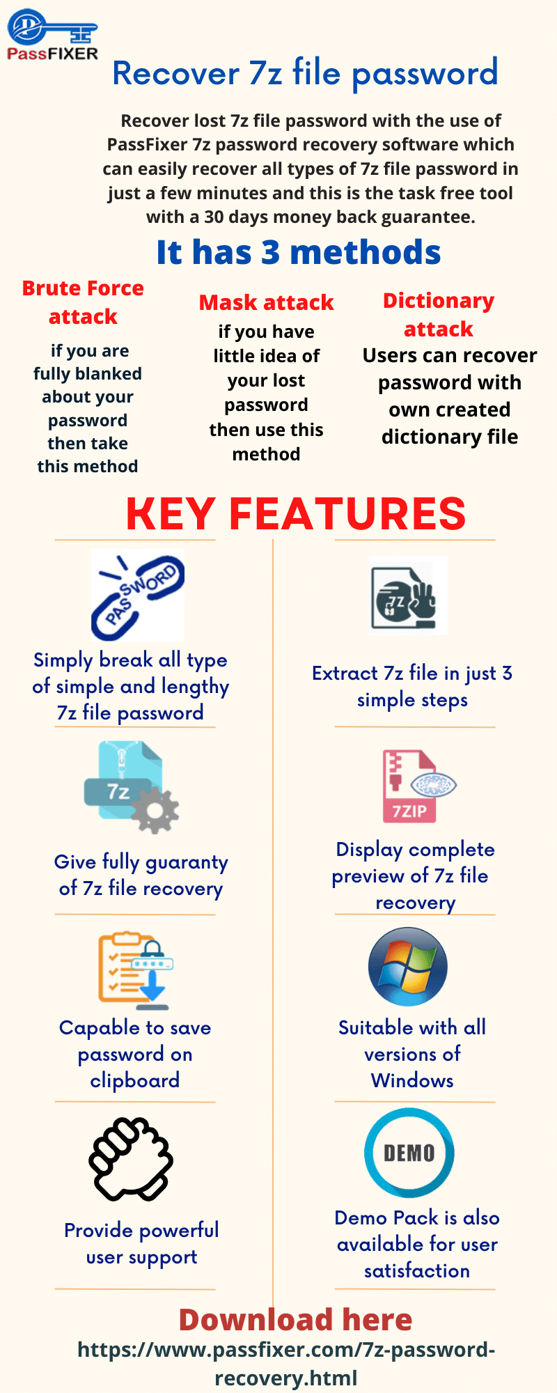 7z password recovery software content media