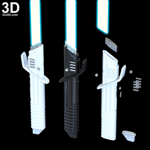 Darksaber for Moff Gideon & Mandalorian Star Wars Coplay 3D Printable Model #K74 | Do3D