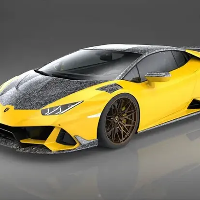 World's First Carbon Fiber Lamborghini Huracan Evo Model