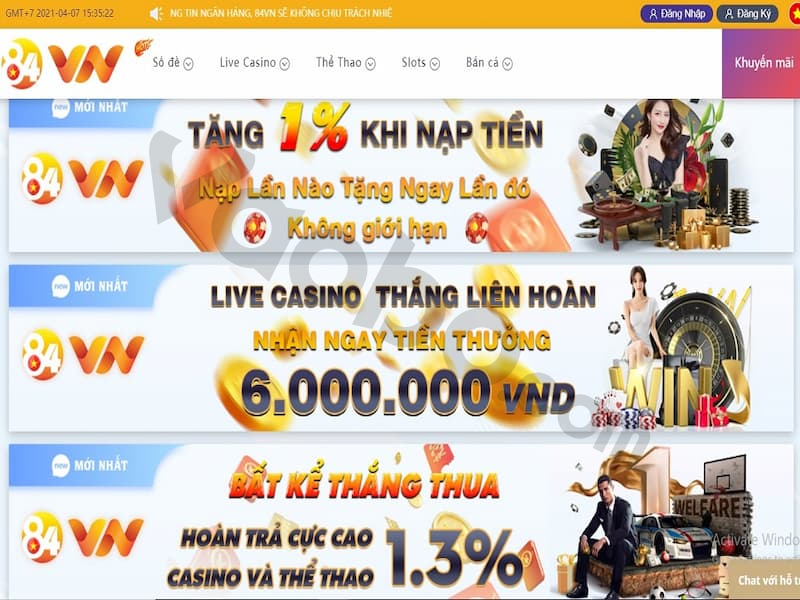 84VN lừa đảo ko trả khuyến mãi cho người chơi content media