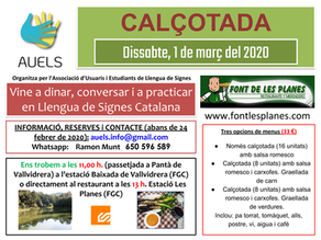 II Calçotada de socis i passetjada