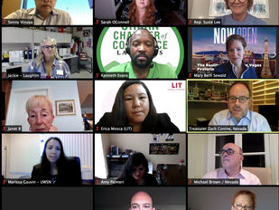 PALSNV Meets with Rep. Lee and NV Treasurer to Discuss PETS Grant for Arts