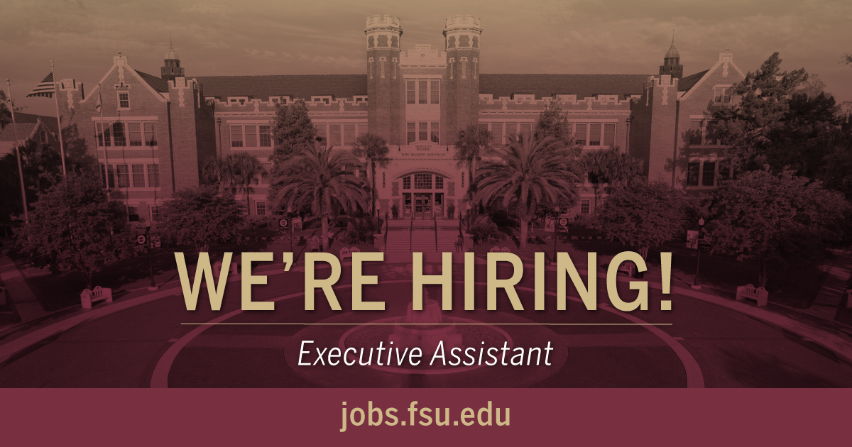 JOB: Executive Assistant, FSU content media