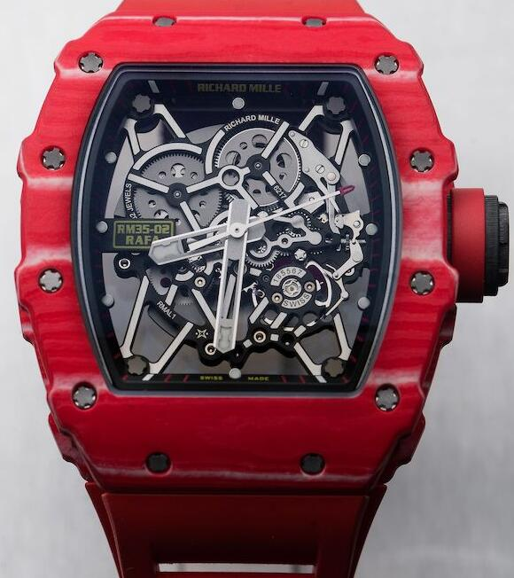 Replica Richard Mille RM 35-02 Rafael Nadal Red Watch content media