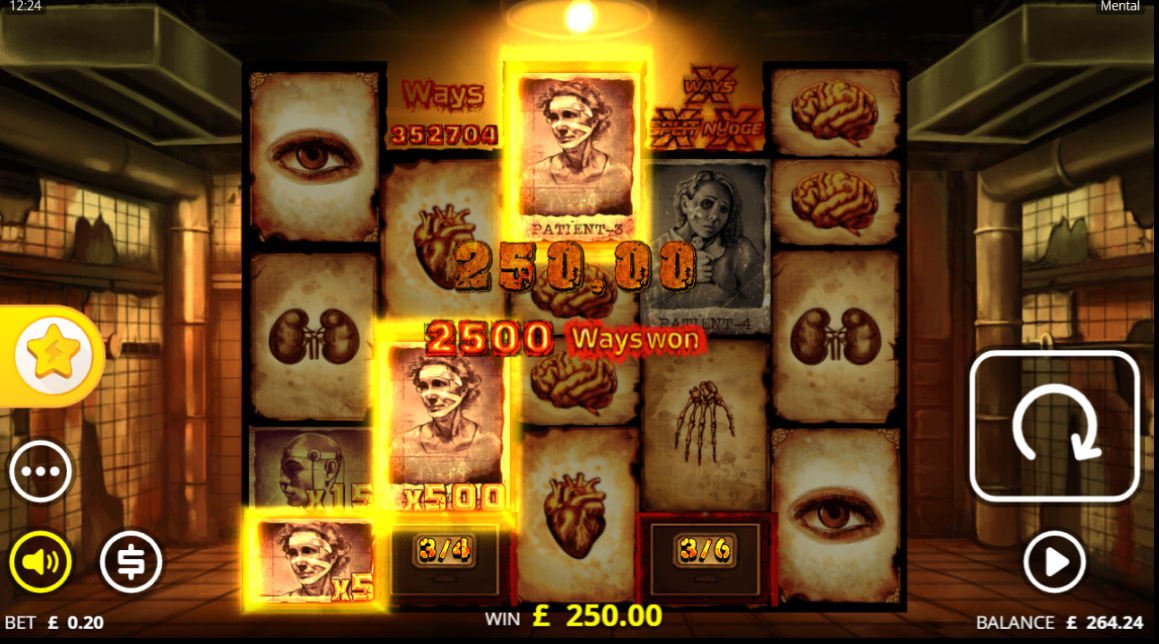 Mental 500x multiplier big win content media