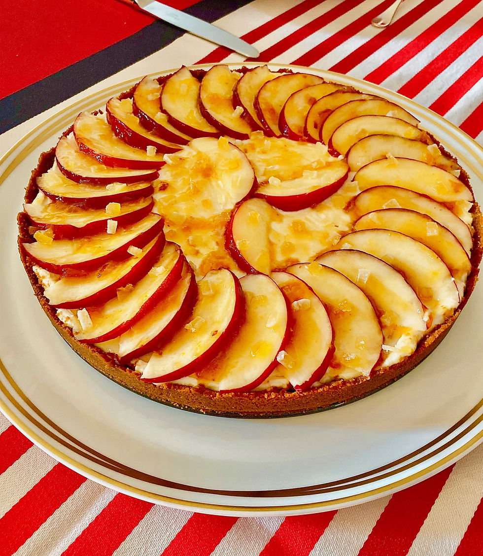 nectarine tart, mascarpone tart, elegant dessert, ginger dessert, elegant cheesecake, nectarine dessert
