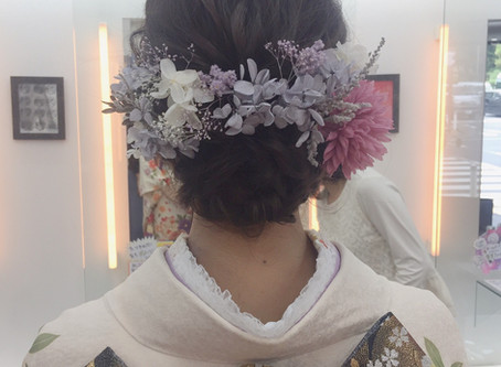 成人式前撮り🌸