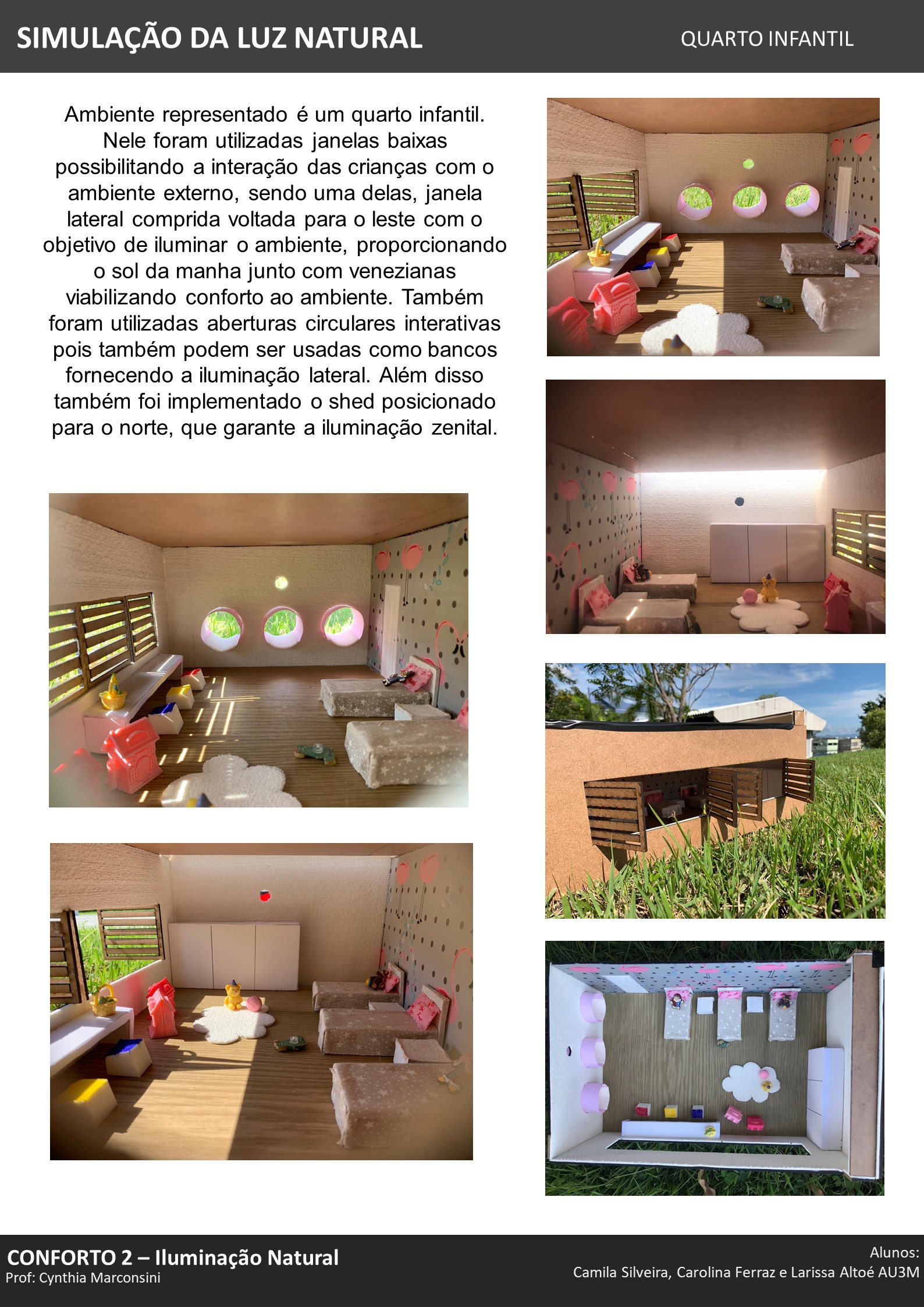Prancha Quarto Infantil AU3M - Larissa Altoé, Camila Silveira e Carolina Ferraz content media