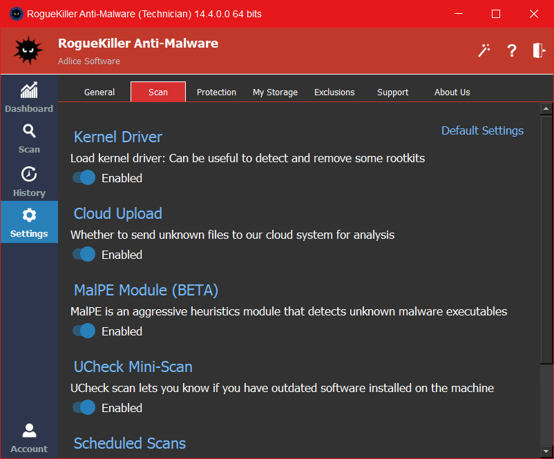 RogueKiller AntiMalware content media