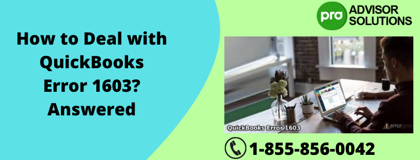 QuickBooks Error 1603