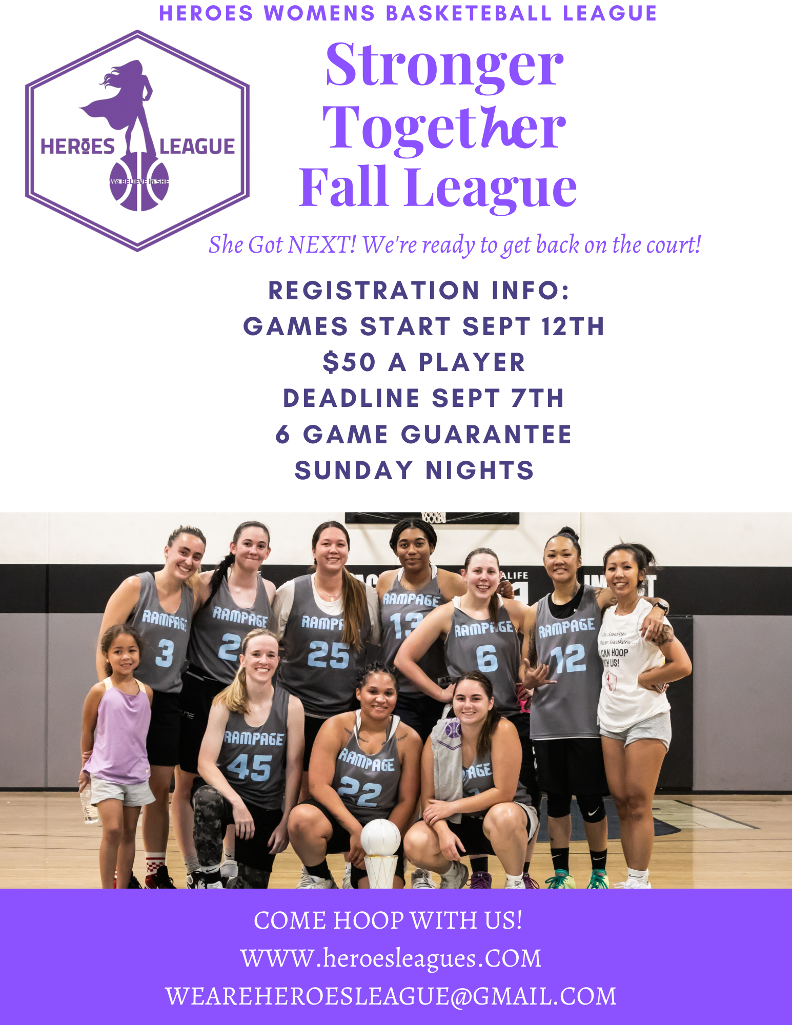 FALL SEASON REGISTRATION IS OPEN! content media