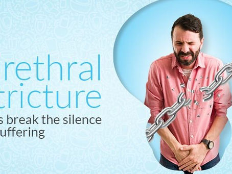 Urologist consulting patient about urethral stricture symptoms and treatment options