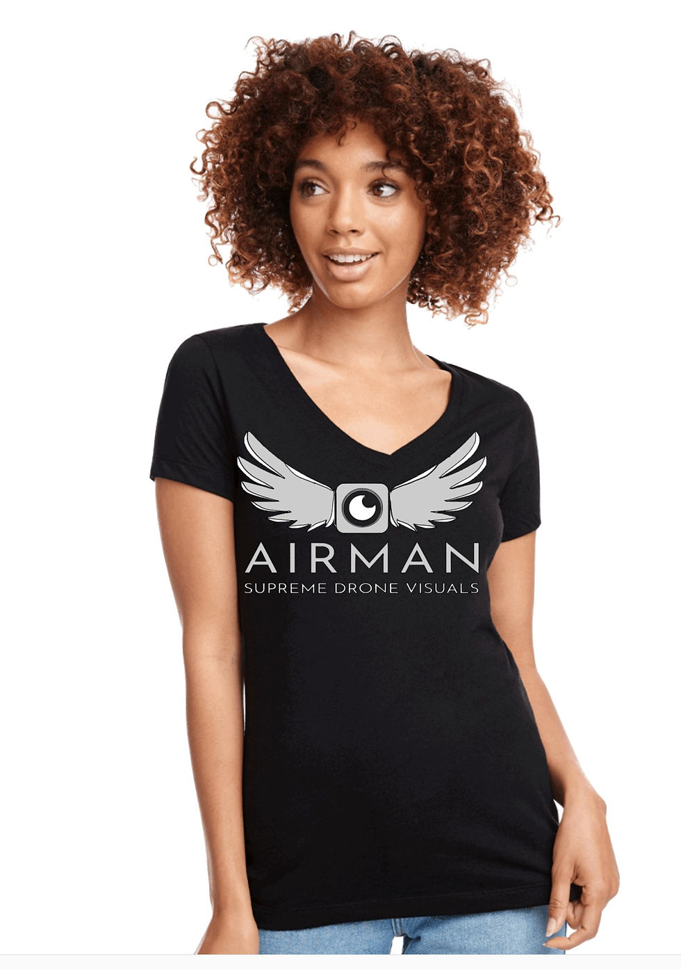 Women's Silver Vinyl Tee