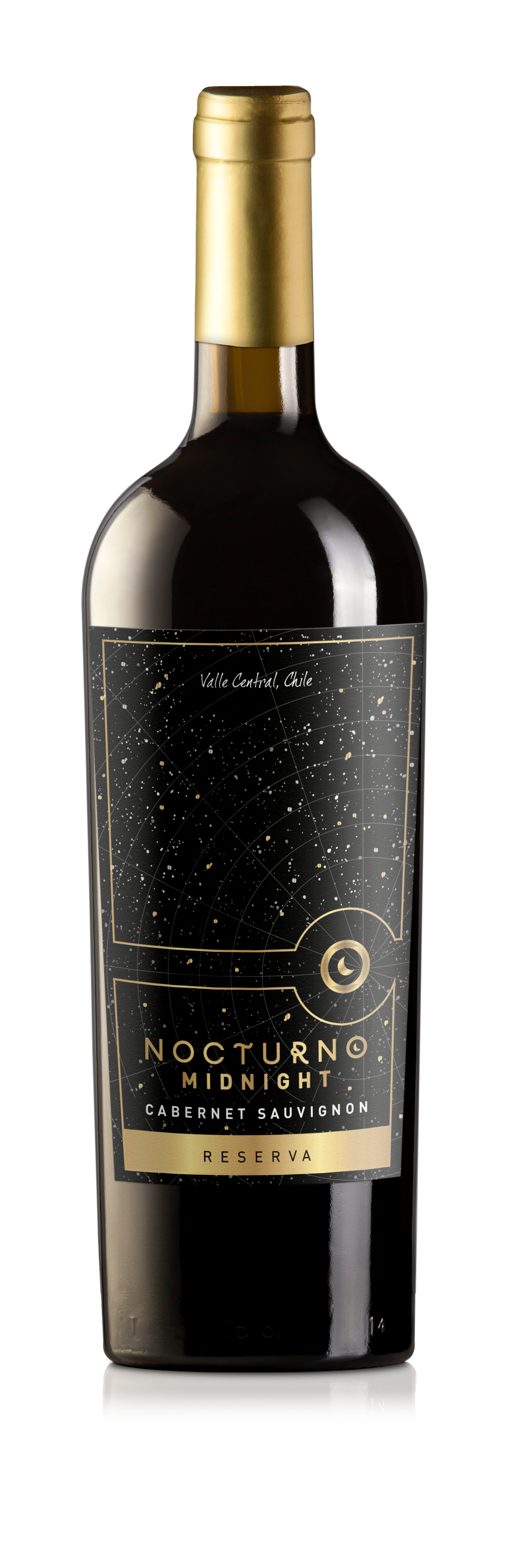 Vino Tinto Nocturno Reserva Cabernet Sauvignon 750 ml