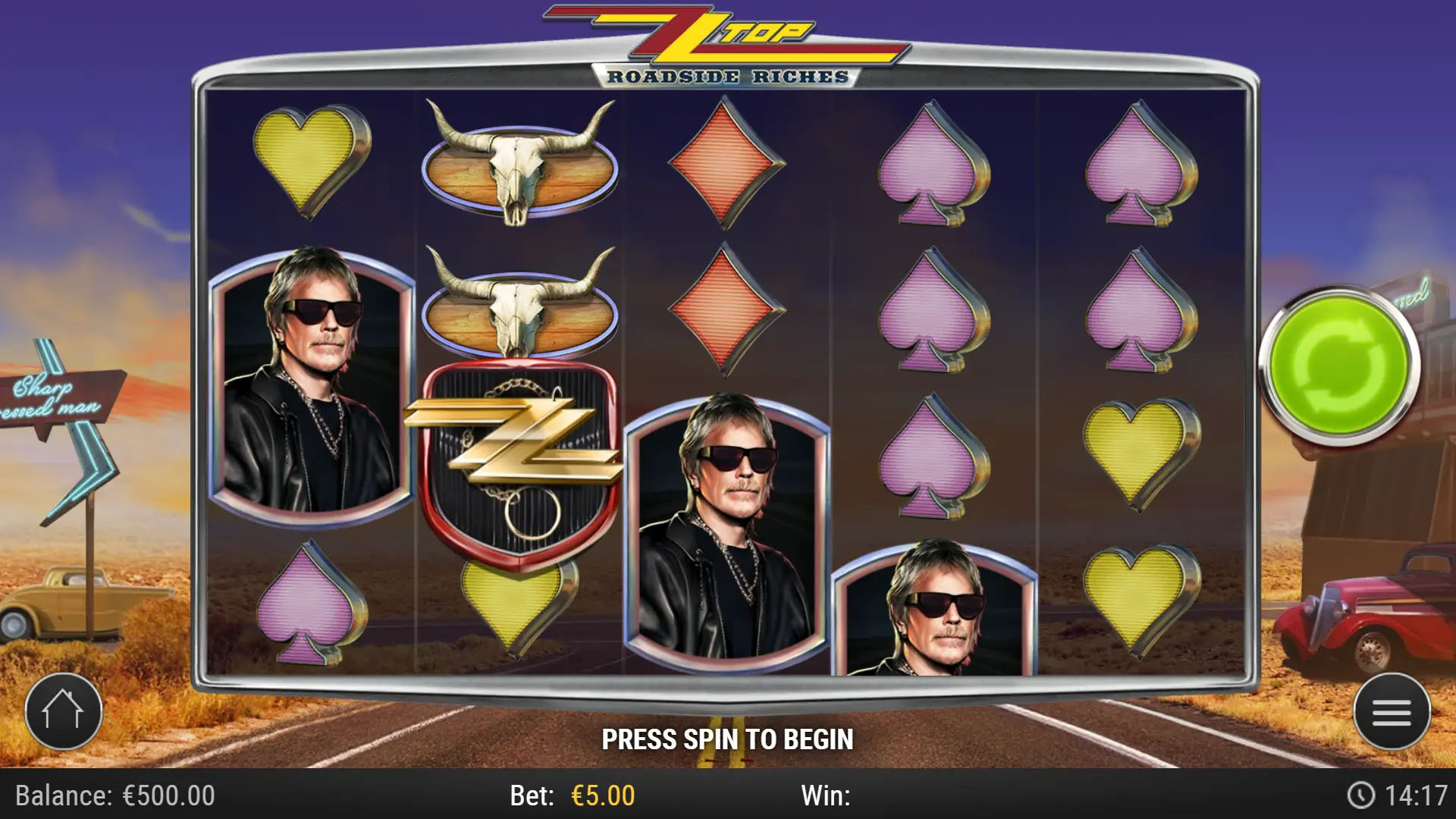 カジノMGMシューター他 ZZ Top Roadside Riches Slot Demo