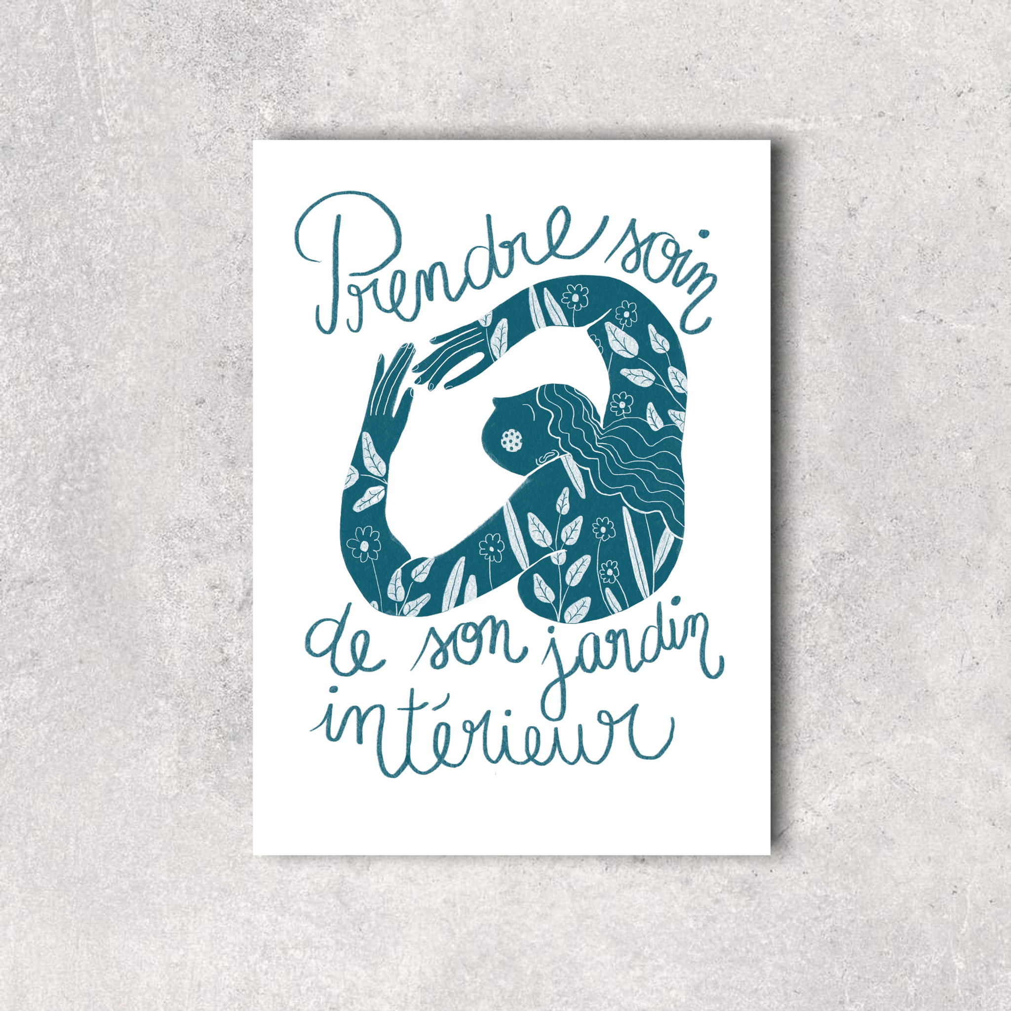 Tirage 30/40cm Artistique Limité à 100ex Le jardin intérieur