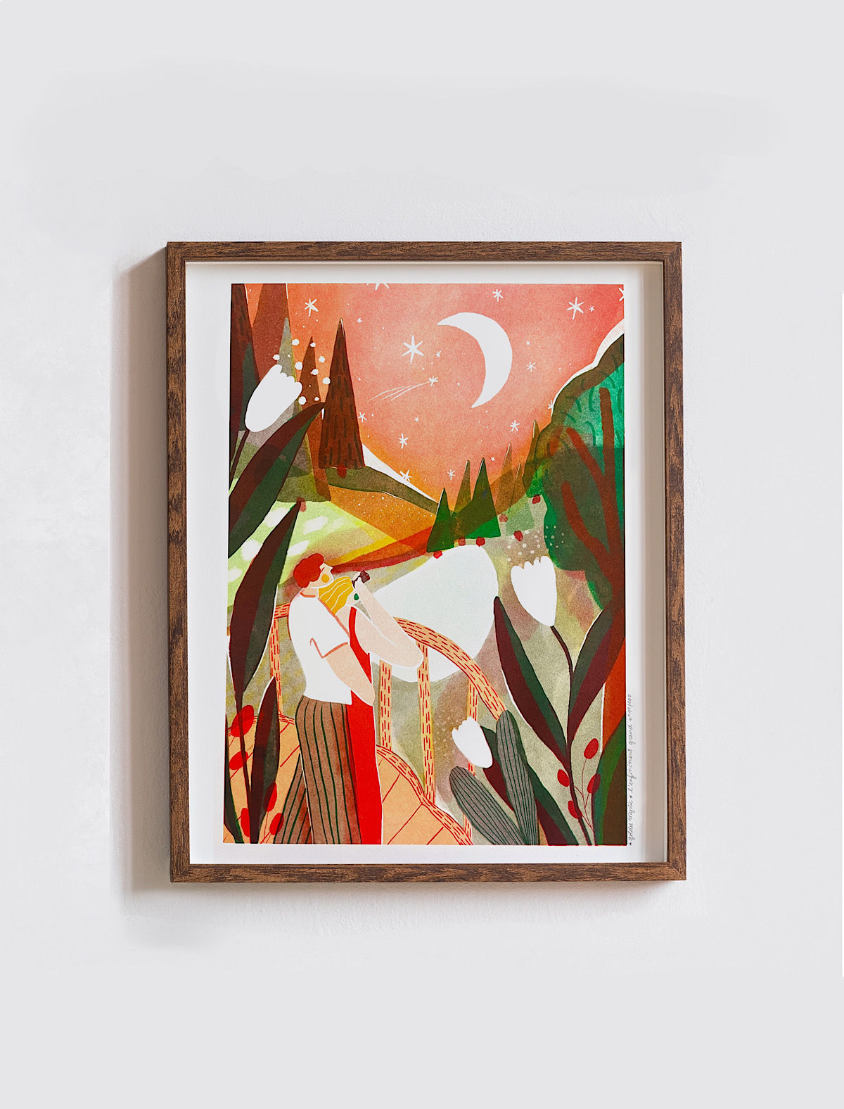 Tirage A3 Risographie - "L'infiniment grand"