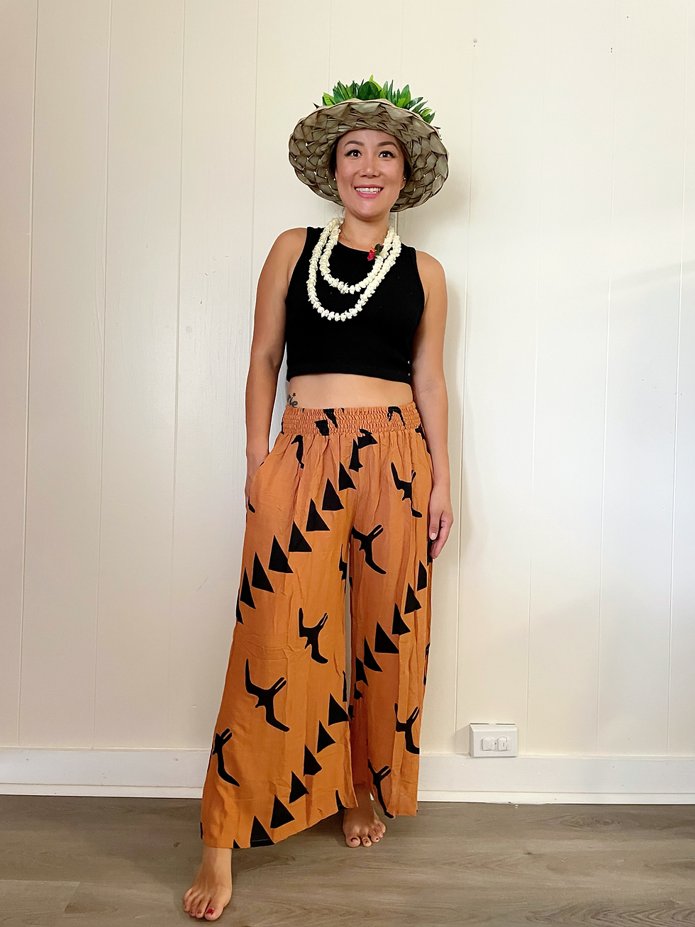 Haleiwa Palazzo - Iwa - Hazel/Black