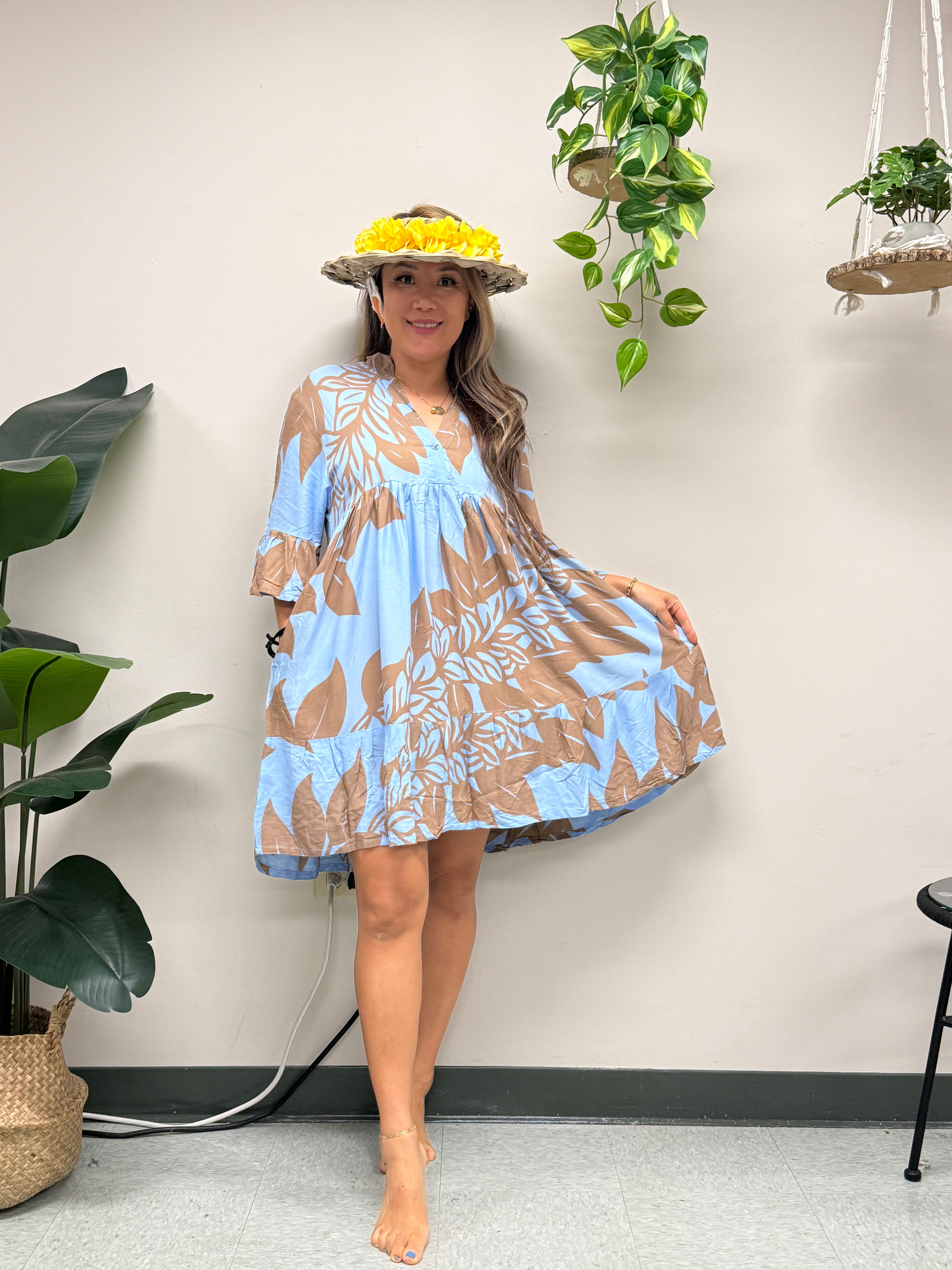 Maile dress - Maile lei - 543 CP/ Hazel