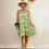 Thumbnail: Sun Dress - Tappa - Grass green/light grass green