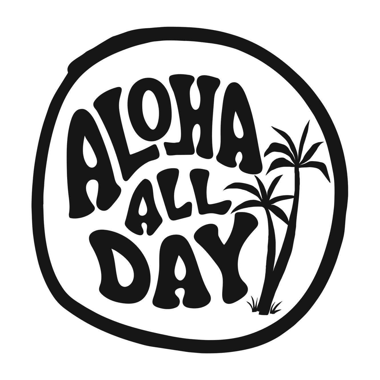 Aloha All Day — Hawaiian-inspired totes, pouches, hip packs, tees and stickers