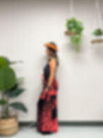 Thumbnail: Haleiwa pants - Ohia - Black/ Lava falls