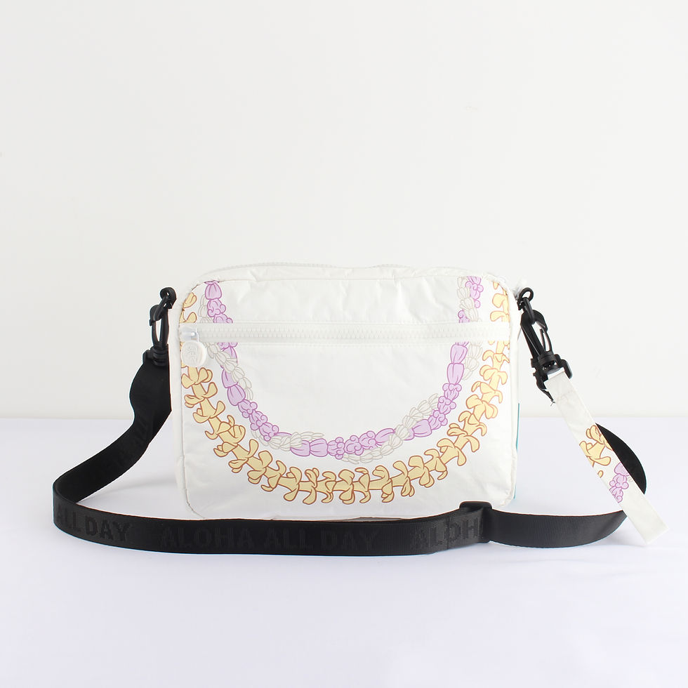 Thumbnail: Tyvek Crossbody Bag - Got Lei'd