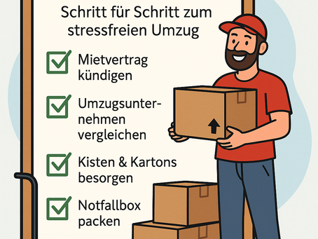 🧳 Umzugscheckliste: Schritt für Schritt zum stressfreien Umzug