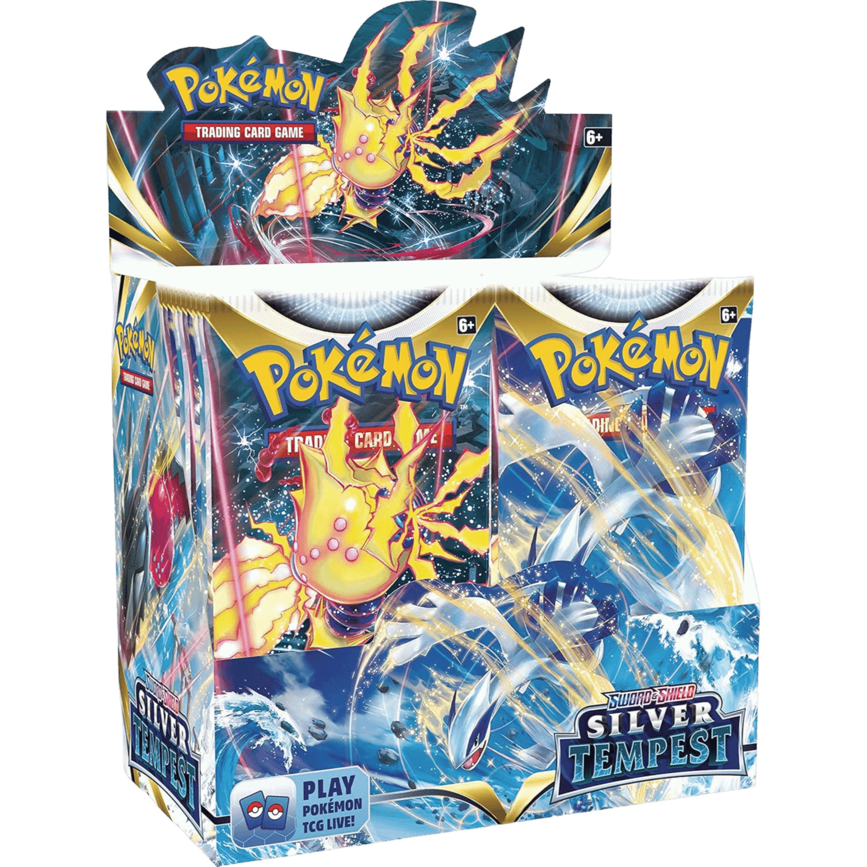Silver Tempest Booster Box (Ripped Live)