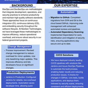 Strengthening IT with DevSecOps Excellence