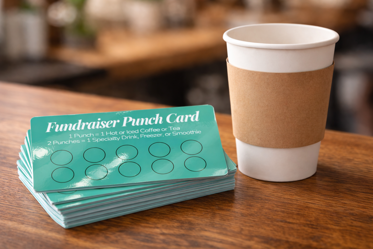 Fundraiser Punch Card