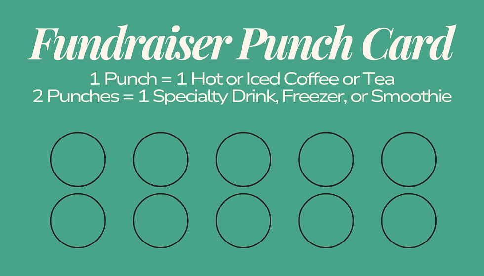 Thumbnail: Fundraiser Punch Card