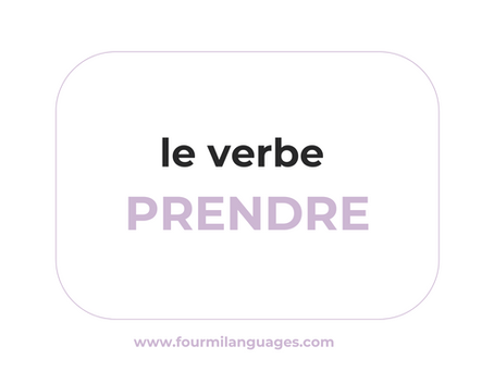 Mastering the French Verb Prendre