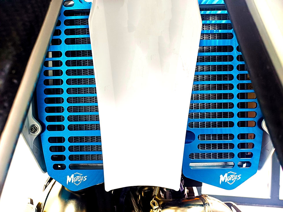 Thumbnail: Radiator Protection for KTM/HUSQ/GASGAS CNC Machined from Solid Alm Plate  Red