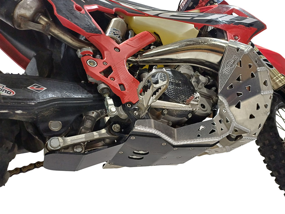 Thumbnail: Bash Plate With Pipe Guard for RIEJU 250/300 2T 2025-2026