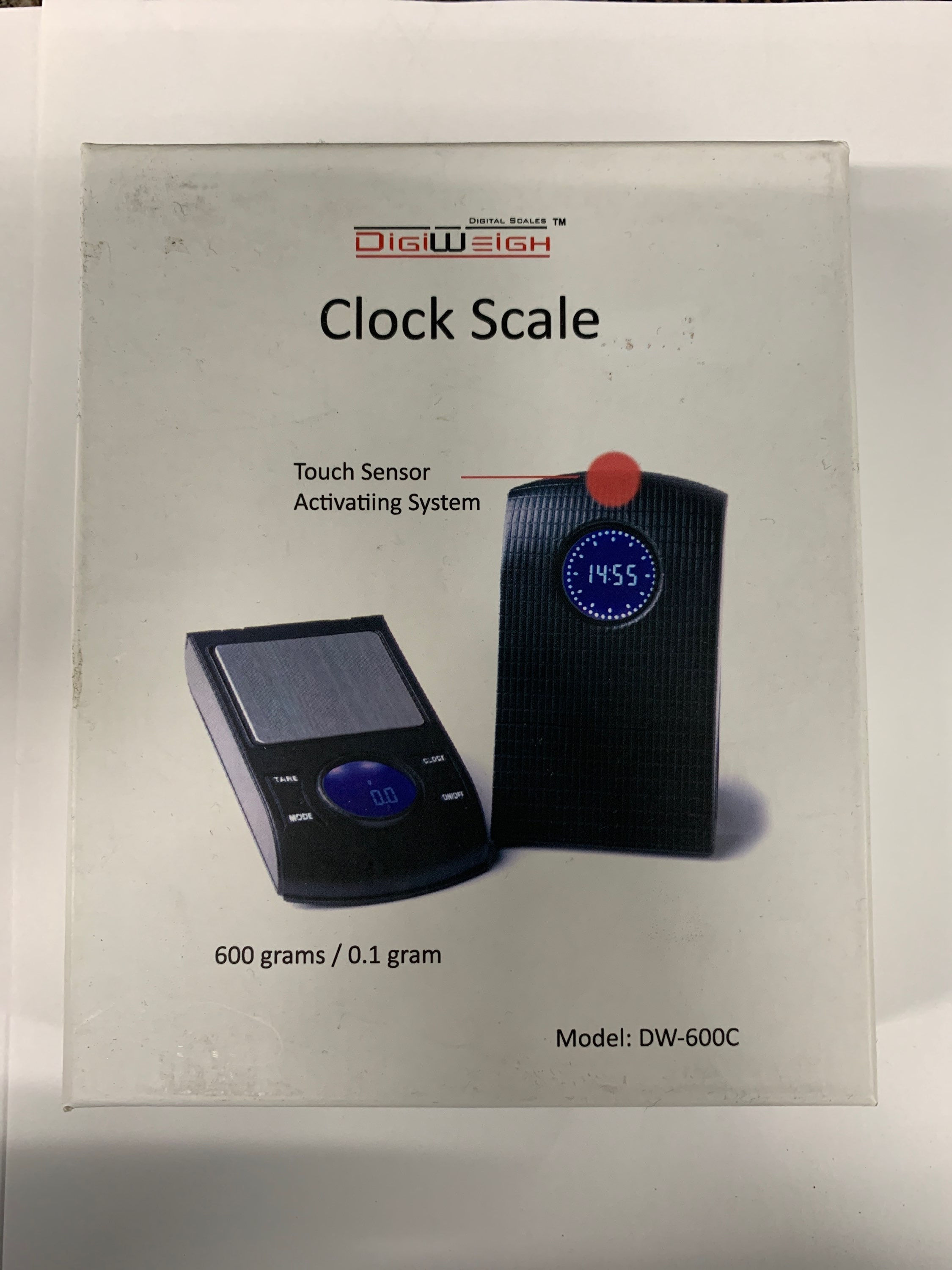 Clock Scale 600gx0.1g