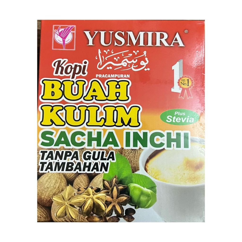 Kopi Buah Kulim Sacha Inchi Plus Stevia Tanpa Gula Tambahan Kotak