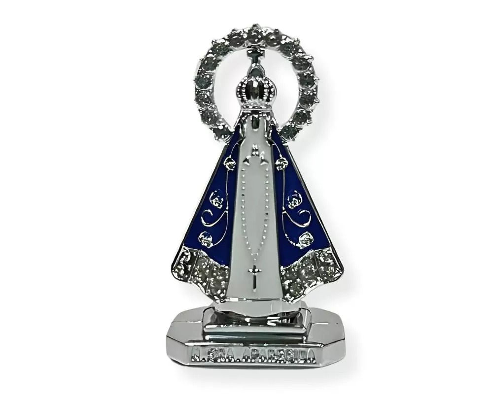 Enfeite Painel de Plástico Nossa Sra. Aparecida - 12 Unidades