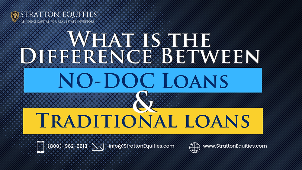What is the Difference Between a Traditional Bank Loan and a NODOC