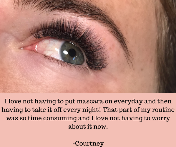 Eyelash Extensions Bridal Makeup Sierra Zaugg MUA Utah