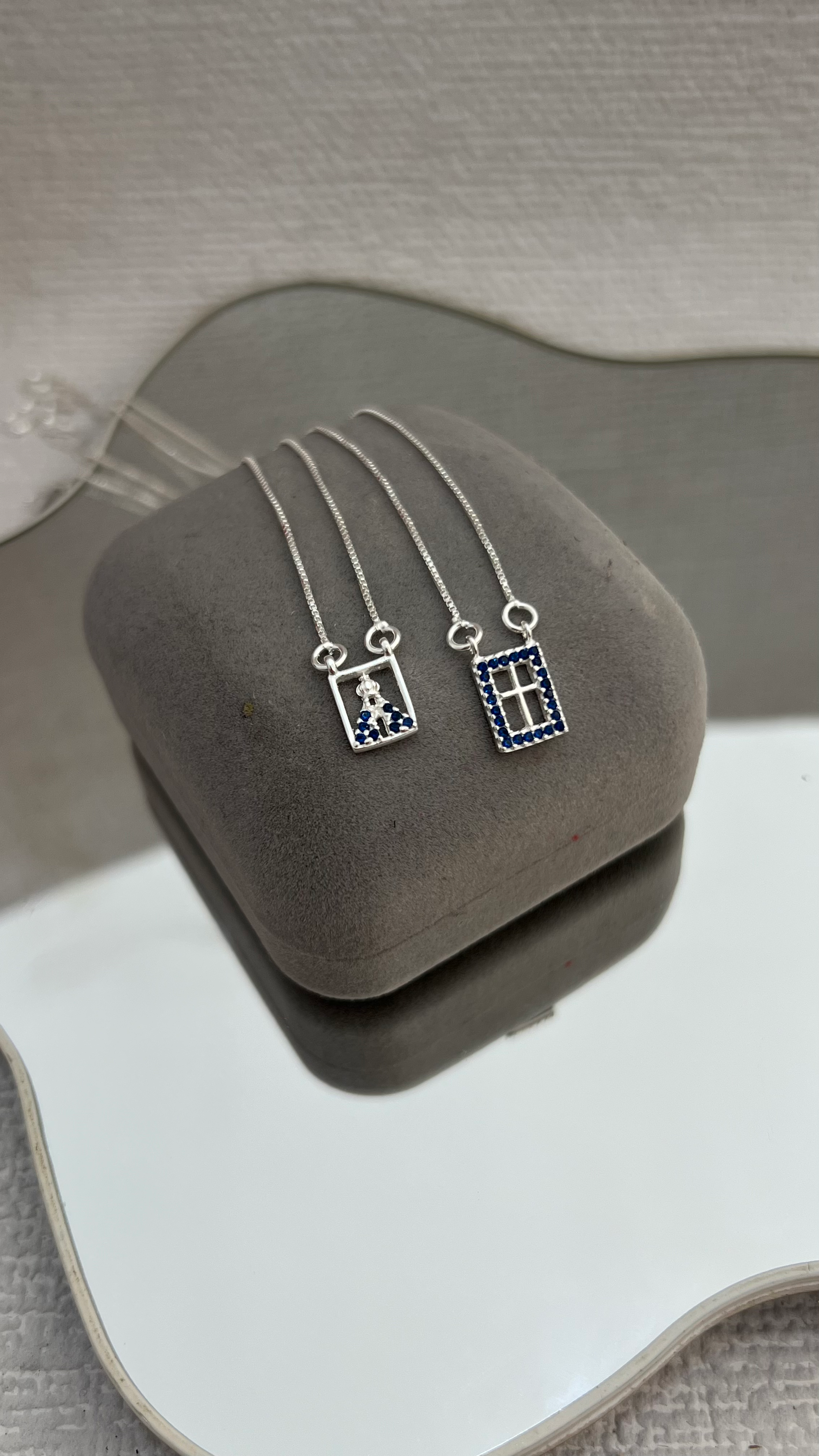 Escapulário Nossa senhora • azul 