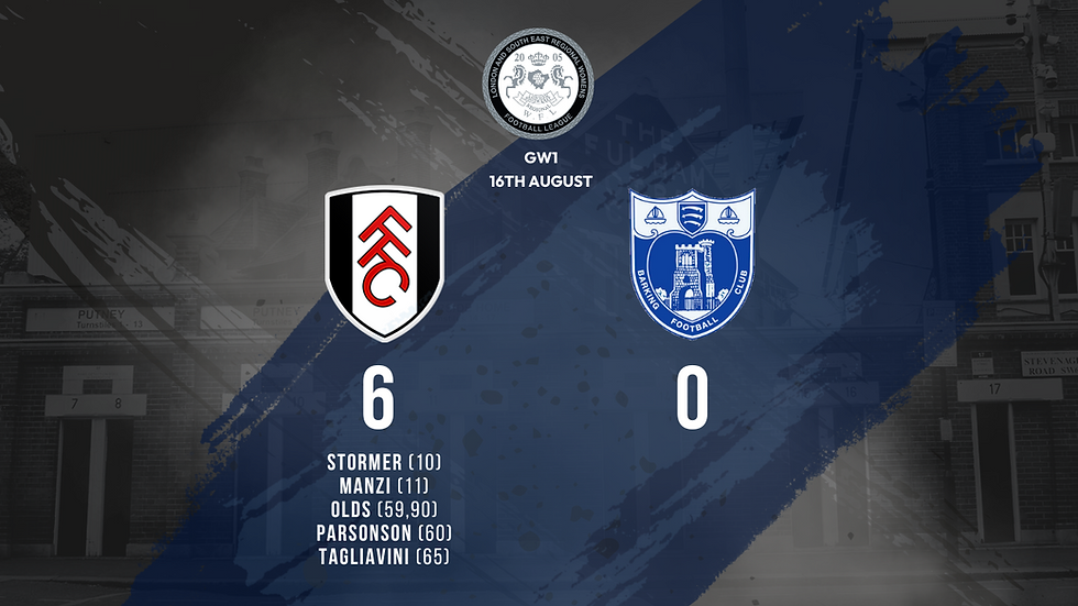 FFCW vs Barking