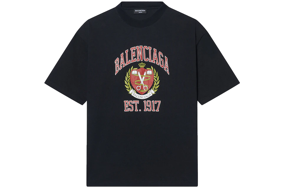balenciaga scissors t shirt